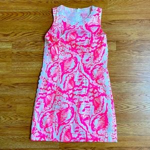 Lilly Pulitzer Mila Shift Coral Reef Dress